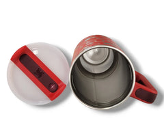 Stanley Valentine's Day Red LAVA Etched Heart Valentine's Red Stanley Quencher Tumbler Engraved Stanley Cup Custom Gift Cup 40oz Tumbler